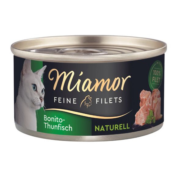 Miamor Filets Naturell tuńczyk Bonito w sosie 80g karma dla kota