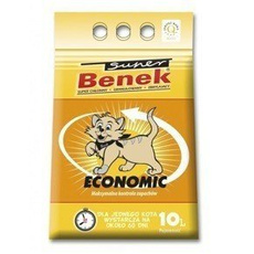 Super Benek Economic 10 l - bentonitowy żwirek dla kota
