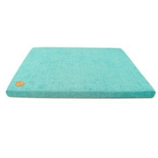Lauren design legowisko DEMI - materac pikowany dla psa, kolor turkusowy 100/80cm