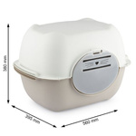 Rotho modułowa toaleta dla kota Bella - kolor do wyboru