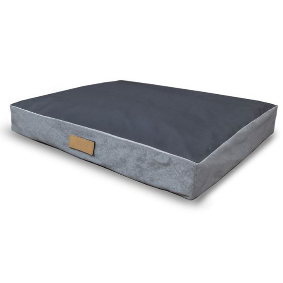 Materac dla psa XXL 110/90cm szary - Dogeste