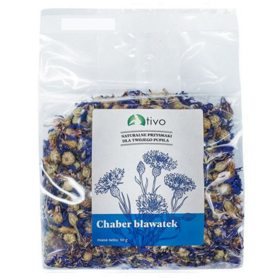 TIVO kwiaty bławatka 60g - przysmak dla królików i gryzoni