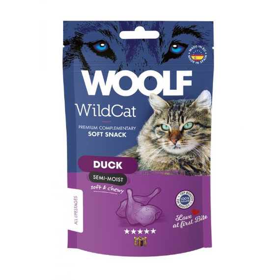 Woolf WildCat Snacks - przysmaki dla kota z kaczki 50 g
