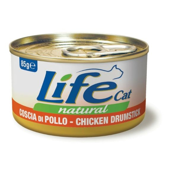 Life Cat Natural Udko z Kurczaka mokra karma dla kota puszka 85g