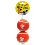 Piłka tenisowa z piszczałką Toby's Choice duża 2 sztuki