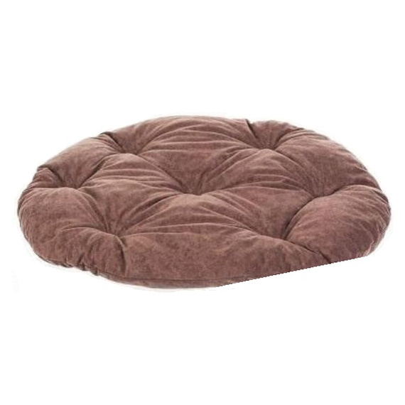 Diamsil legowisko dla psa lub kota - poduszka owalna 75x58cm brązowa