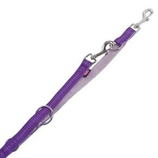 Nobby smycz Soft Grip regulowana 2cm/200cm fioletowa