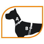 Ferplast szelki Agila Fluo różowe roz. 7