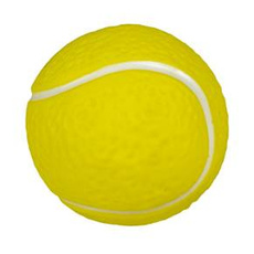 Duvo+ winylowa piłeczka dla psa - tenisowa 7,3cm