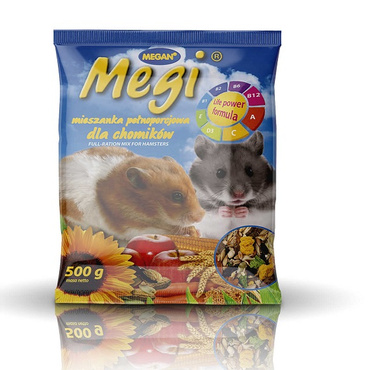 Megan Megi Karma dla chomika 500g 