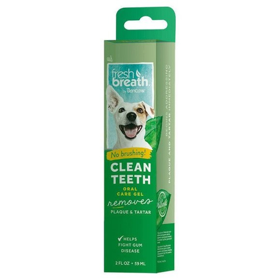 Tropiclean Fresh Breath Clean Teeth Gel Dog 59ml - żel do higieny jamy ustnej dla psów