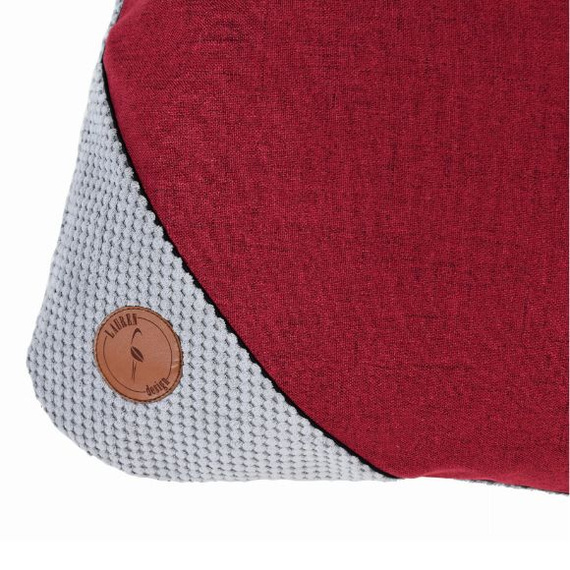 Lauren Design FRIDA poducha w kolorze malinowym dla psa lub kota 70/50cm