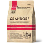 Grandorf Jagnięcina i Indyk sucha karma dla kotów dorosłych 2kg