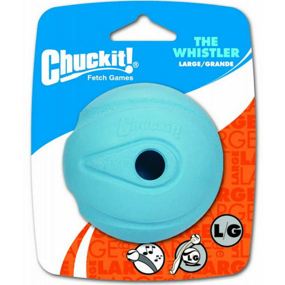 Chuckit! The Whistler Large - gwiżdżąca piłka, zabawka dla psów