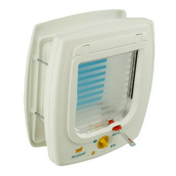 Drzwi dla kota Ferplast Swing 7S w kolorze białym