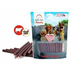 Fine Dog Family Beef Sticks przysmak dla psa z wołowiną 200g