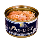 Moonlight Dinner Nr 3﻿ Tuńczyk, kurczak, krewetki, kałamarnica w sosie własnym﻿﻿﻿ 80g