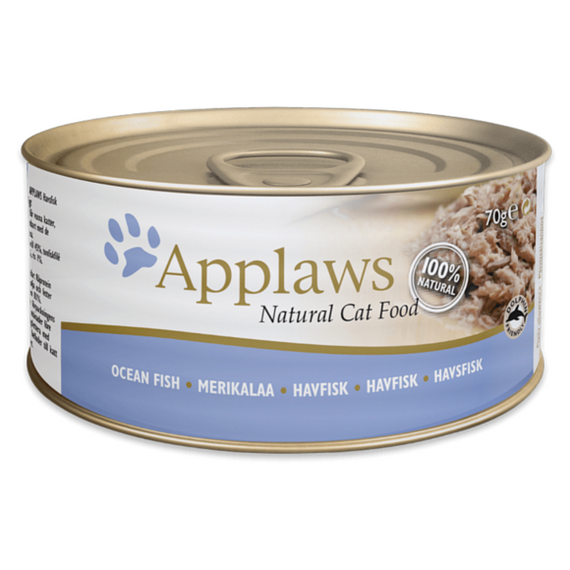 Applaws Cat karma dla kotów ryby oceaniczne w bulionie puszka 156 g