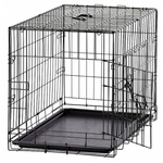Klatka metalowa dla psa 76x45x52 cm