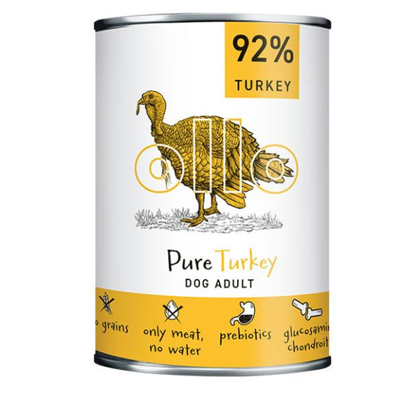 Ollo Pure Turkey mokra karma dla psa - indyk 850g