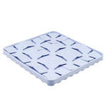 DUVO+ mata węchowa silikonowa Cornflower dla psa 20 × 20 cm – fioletowa