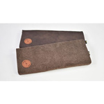 Materac na parapet dla kota Lauren Design CLEO 50x20cm brąz struktura