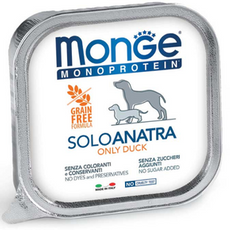 Monge Dog Solo Duck 150g - monoproteinowa mokra karma dla psów