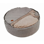 Pufa Bona – legowisko dla psa i kota w kolorze piaskowym