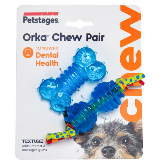 Petstages zestaw Orka Mini - zabawki dla psów 2 sztuki