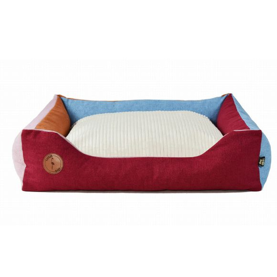 Lauren Design CEZAR - kolorowa kanapa dla psa lub kota 60/50cm