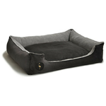 Lauren design CEZAR - kanapa dla psa czarna 80/70cm