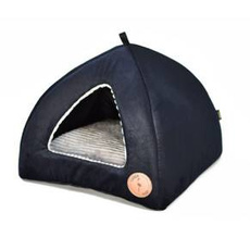 Budka dla kota lub psa 50x50cm Lauren Design BELLA czarny velvet