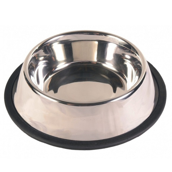 Lupi Pets miska metalowa na gumie 2,8l