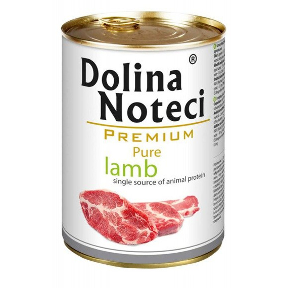 Dolina Noteci Premium Pure jagnięcina - puszka 400g