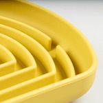 DUVO+ miska spowalniająca dla psa – półkolista żółta 