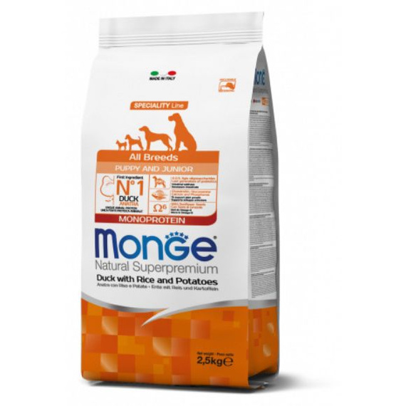 Monge Puppy Monoprotein Duck karma dla szczeniąt 12kg