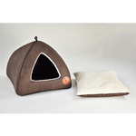 Budka dla kota lub psa 40x40cm Lauren Design BELLA brąz