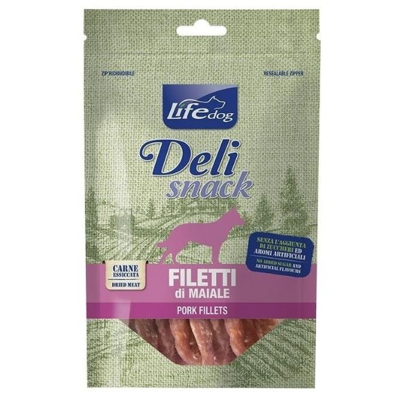 Life Dog Snack Pork 80g filety z wieprzowiny przysmak dla psa