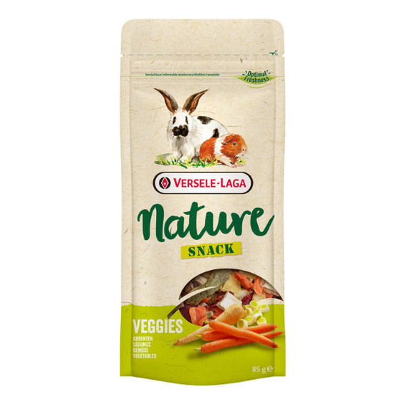 Versele-Laga Nature Snack Veggie - Suszone warzywna dla gryzoni i królików, op. 85g