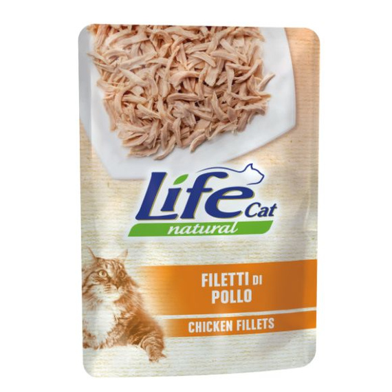 Life Cat Natural Kurczak mokra karma dla kota saszetka 70g