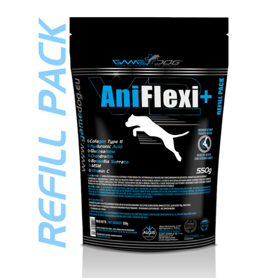 AniFlexi + V2 550g preparat dla psów wspomagający stawy z glukozaminą i chondroityną