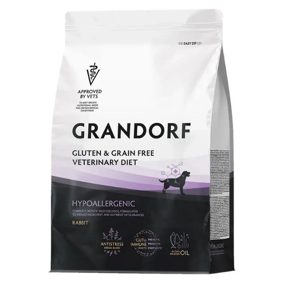 Grandorf Veterinary Diet Dog Hypoallergenic Rabbit 3 kg