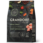 Grandorf Fresh Turkey Adult Medium Maxi – bezzbożowa karma dla psów dorosłych 1kg