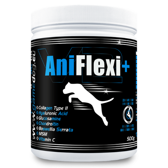 AniFlexi + 500g preparat dla psów wspomagający stawy z glukozaminą i chondroityną