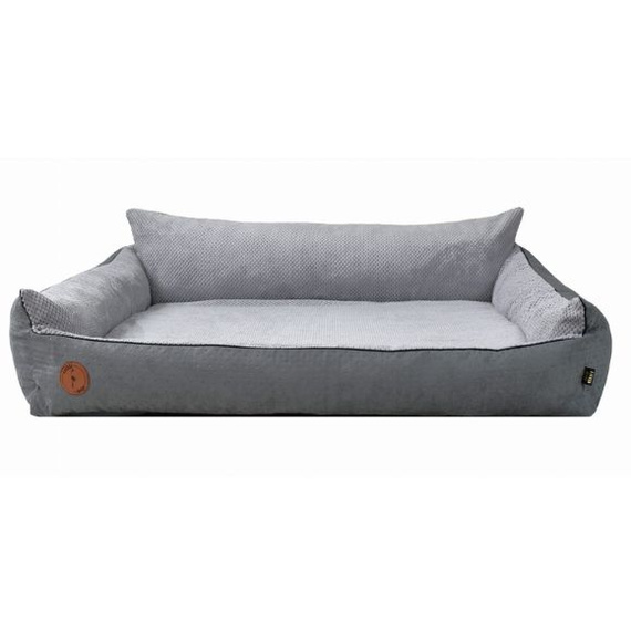 Legowisko ortopedyczne dla psa Rocky 133x114cm szare