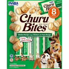 INABA Churu Bites Chicken with Tuna przysmaki dla psa - kurczak z tuńczykiem 8 sztuk
