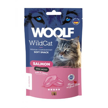 Woolf WildCat Snacks - przysmaki dla kota z łososia 50 g