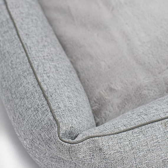 Lauren Design CEZAR Natura - kanapa dla psa szara 80/70cm