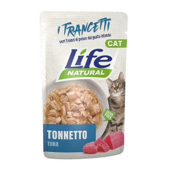 Life Cat kawałki tuńczyk 55 g – mokra karma dla kotów