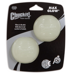 Chuckit! Max Glow Medium - świecąca piłka dla średnich psów DWUPAK